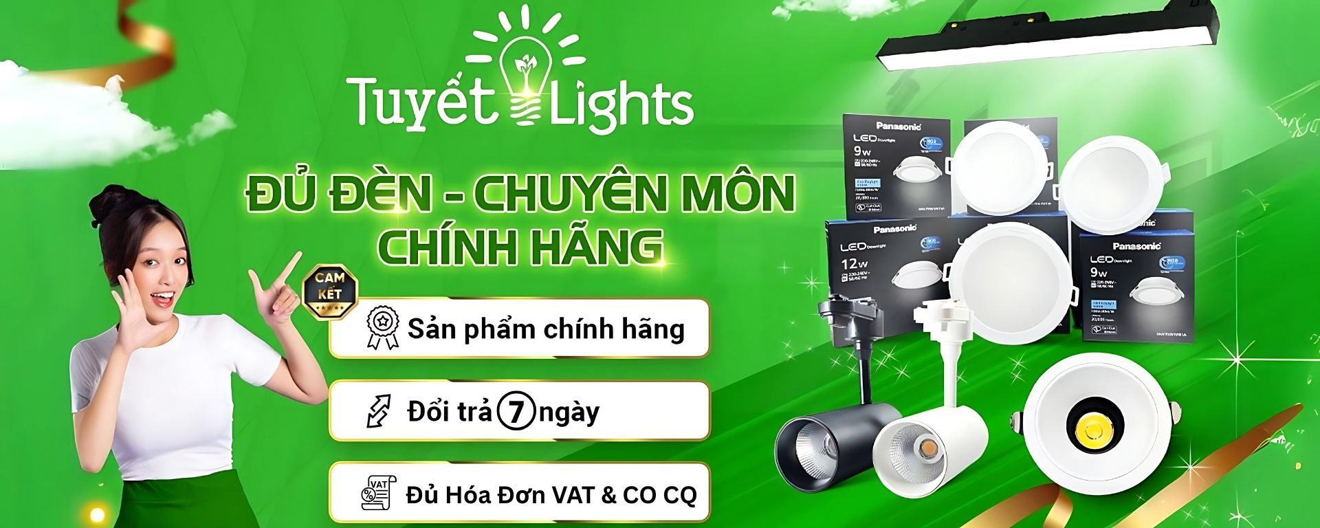 Tuyết Lights. Tại đây, chúng tôi cam kết "ĐỦ ĐÈN - CHUYÊN MÔN - CHÍNH HÃNG" 